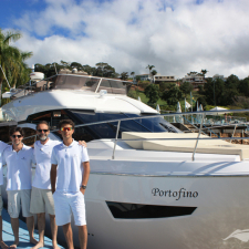 Portofino Yachts organiza agenda de test-drive da Fly 35