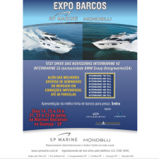 Feira náutica: SPMarine/Mondblu realiza Expo Barcos no Guarujá